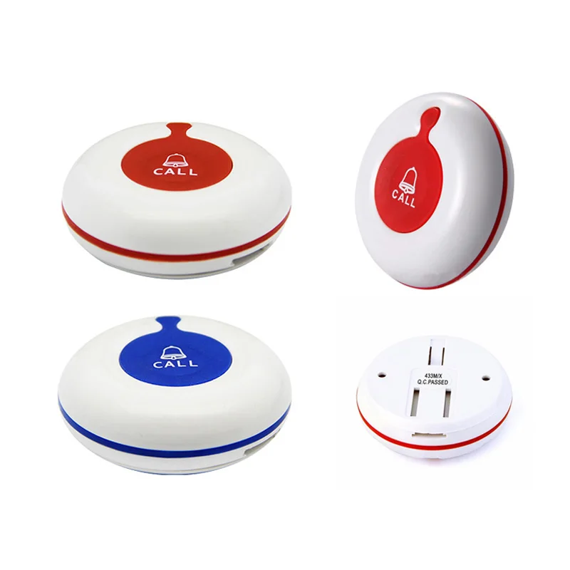 10pcs K-O1 Waterproof Wireless Waiter Calling Button Pager Service Ordering System for Restaurabt Bar