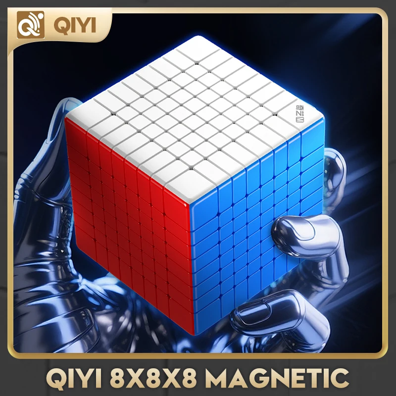 

[CubeFun]QiYi 8x8x8 M Ball Core Magic Magnetic Speed Cube Educational Puzzle Toys QY High-end Cubo Magico Games For Gifts