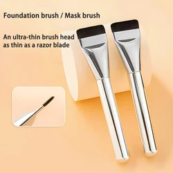 brush for makeup base Ultra Thin Foundation Brush Flat Contour Brush Facial mask brush cheap makeup brush