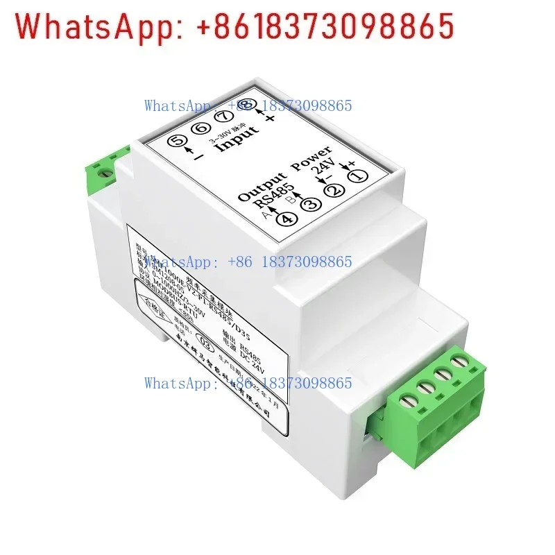 

Индивидуальный преобразователь частоты к модулю RS485 Импульсный/передатчик сбора частоты переменного тока 485/USB MODBUS-RTU