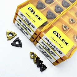 MMT16ER AG60 LK9265 Carbide Insert Thread Turning Tool Steel processing CNC lathe MMT16IR AG60 Turning Insert Lathe cutting tool