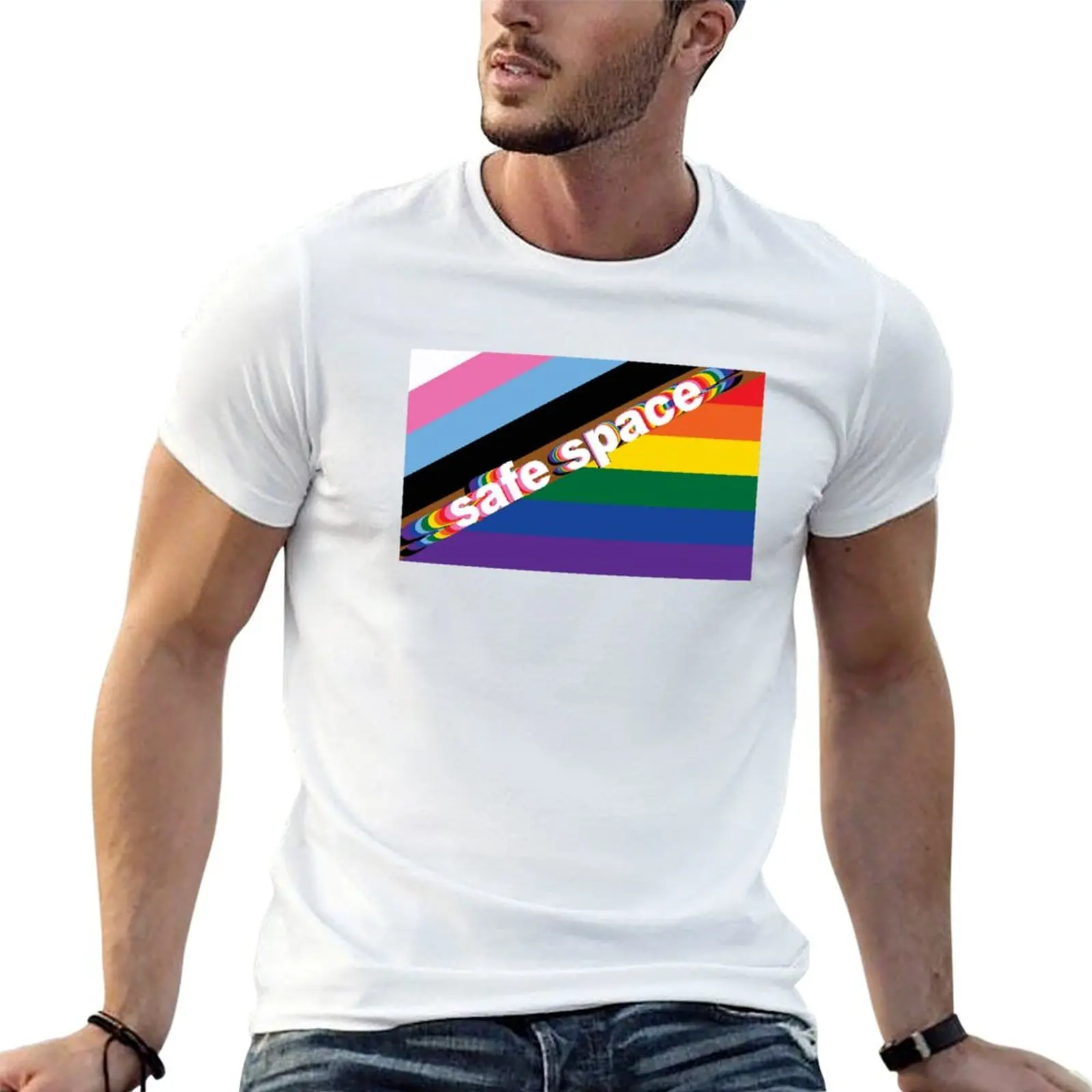 

Safe Space for All T-Shirt man t shirt heavy cotton cotton t shirt man T-Shirt