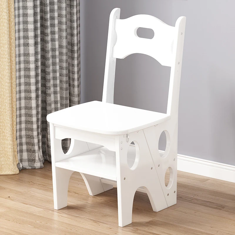 

Indoor Thickening Climbing Ladder Chair Home Furniture Multi-functional Folding Kitchen Ladder Stool Living Room Ladder Stool