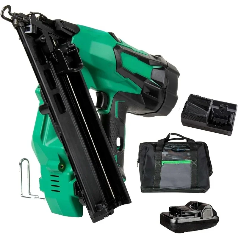 18V Angled Cordless Finish Nailer Kit, 15 Gauge, 1-1/4