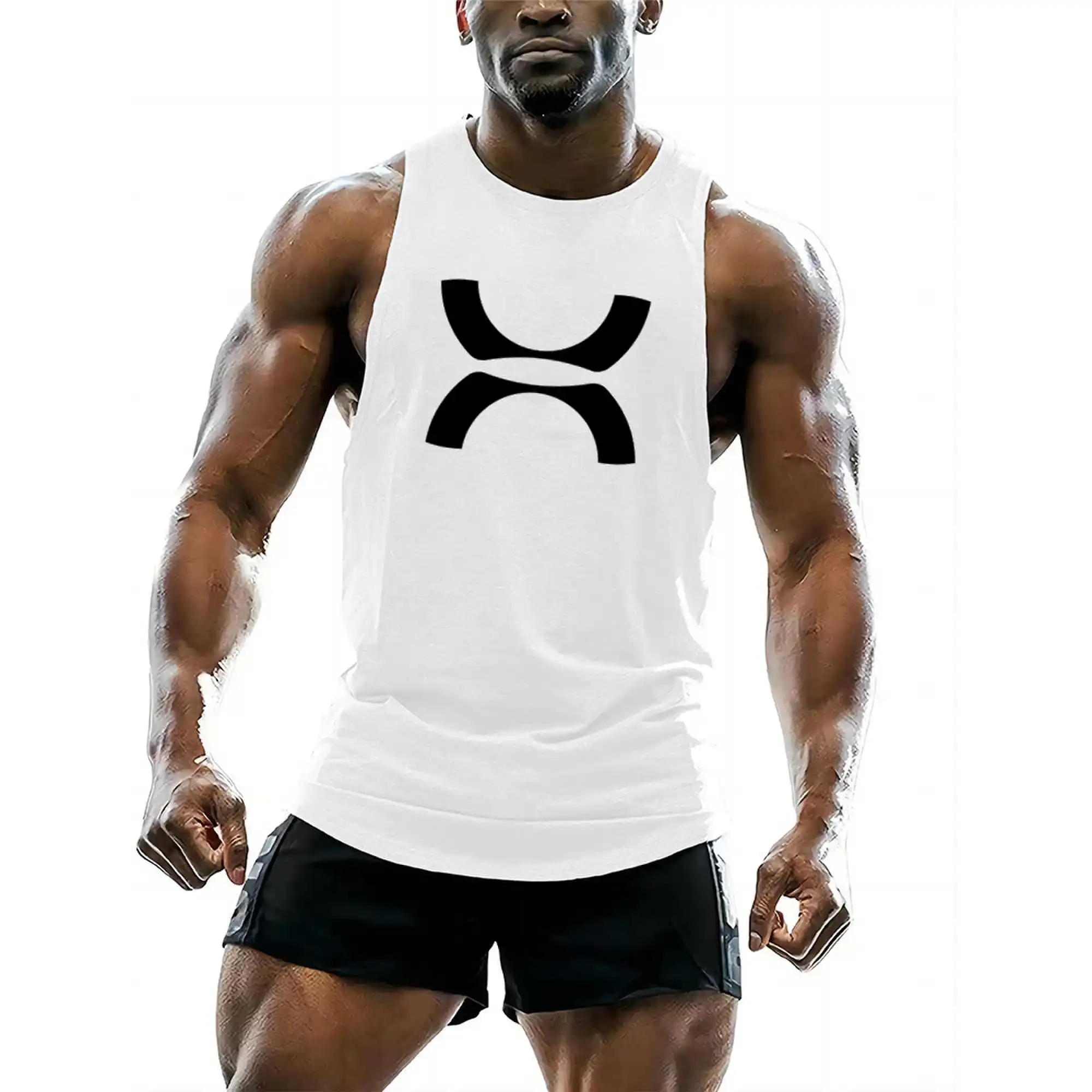 Summer Men\'s Tank Tops Leisure Gym Sports Tops Breathable Multi color Quick Drying Sleeveless T-shirt High Quality Man Clothing