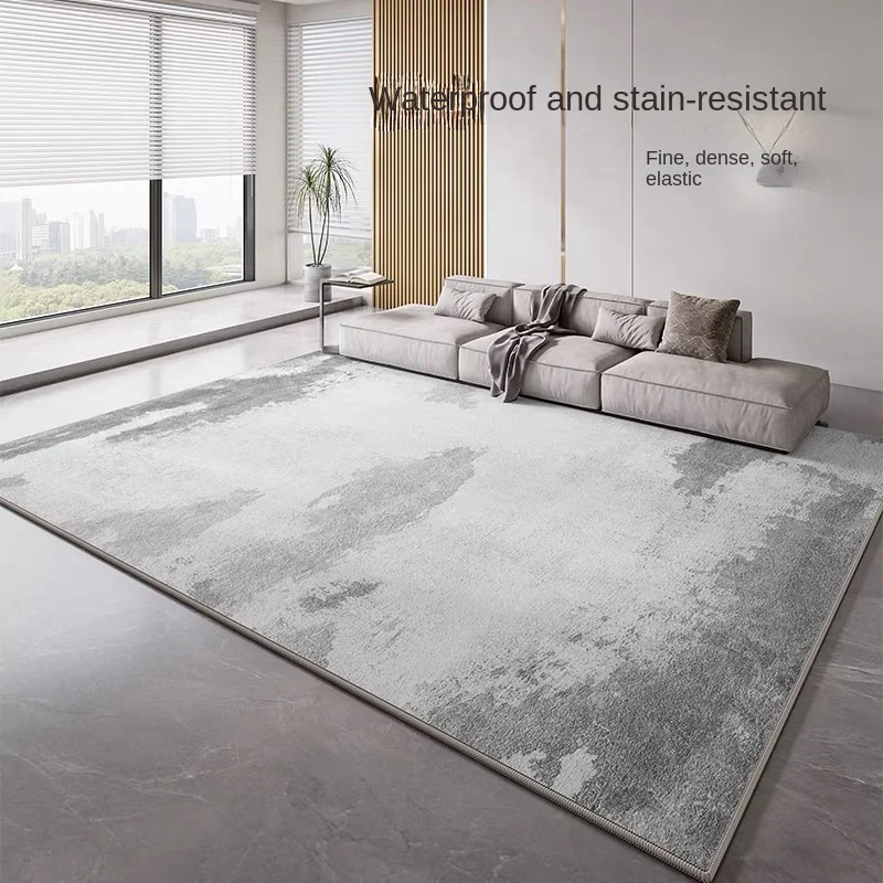 VIKAMA Light Luxury Crystal Velvet Carpet Living Room Modern Bedroom Decoration Sofa Tea Table Mat Cloakroom Balcony Mat