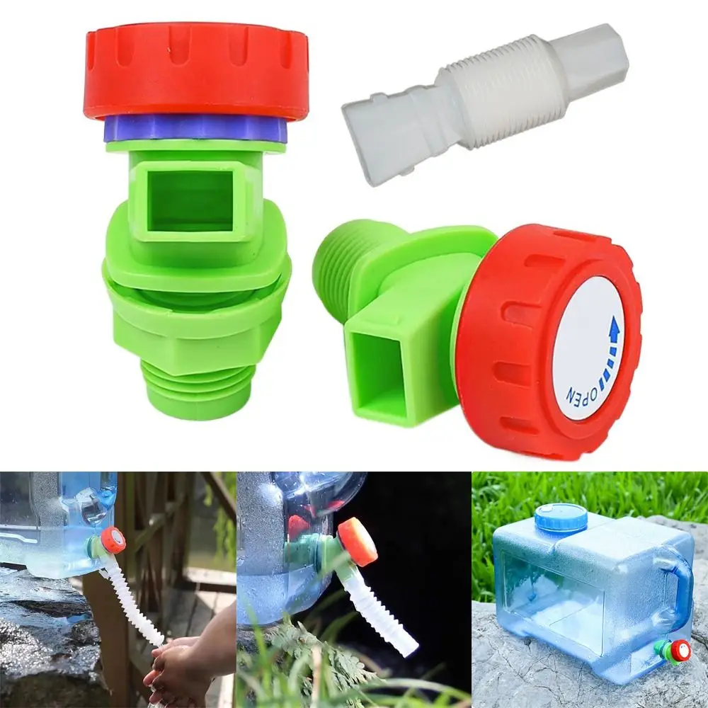 Knob Type Drinking Water Bucket Tap Useful Plastic Water Tank Faucet Wine Juice Bottle Tap Outdoor