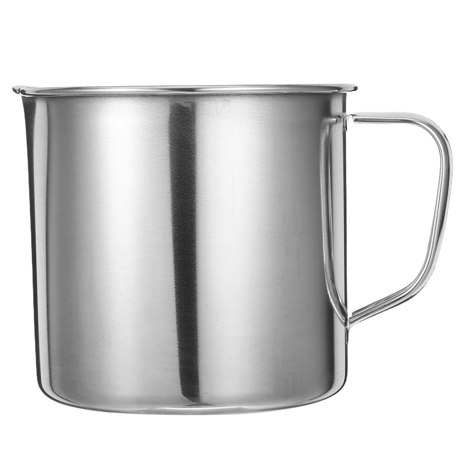 

500Ml Stainless Steel Measuring Cup Smooth Reusable Lab Beaker For Liquid Solid Components Scientific Laboratory Supplies Metal