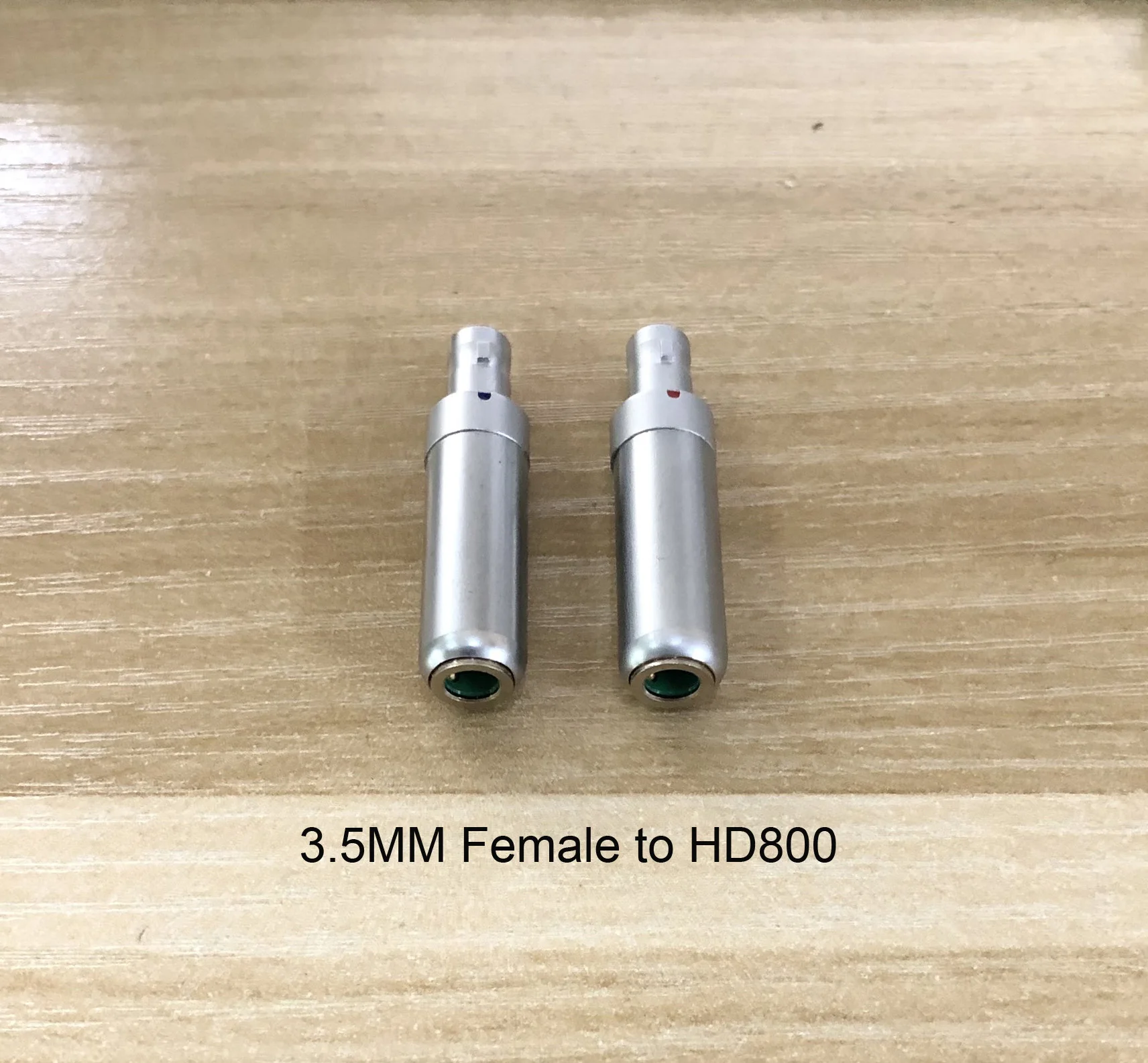 One Pair 3.5MM 0.78MM Female To HD800 HD800S HD820 HD-800 HD-820 H800 HD820 Focal Utopia Headphone Converter Adapter Connector