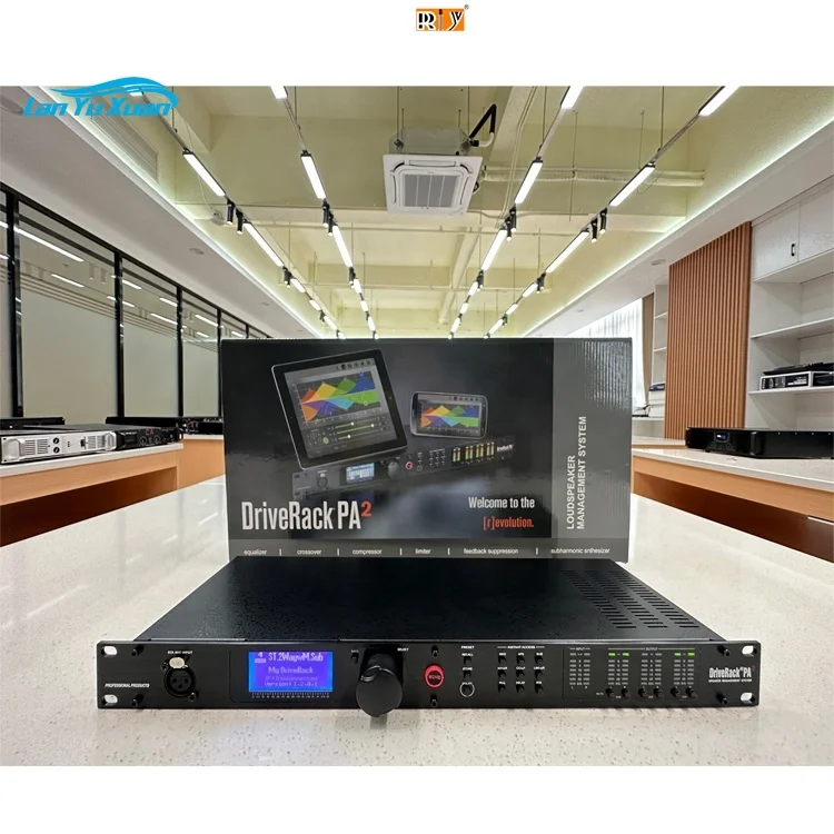 

DriveRack PA2 Professional Audio Processor 2 Input 6 Output Speaker Management System