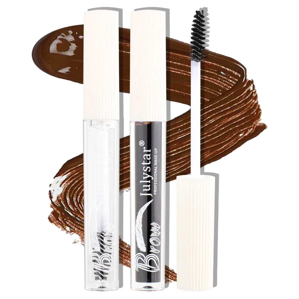 Wasserfestes Augenbrauengel, wischfest, 24-Stunden-Halt, natürliches federndes Finish, schnell trocknende Formel für den ganzen Tag, für natürliche, definierte Augenbrauen