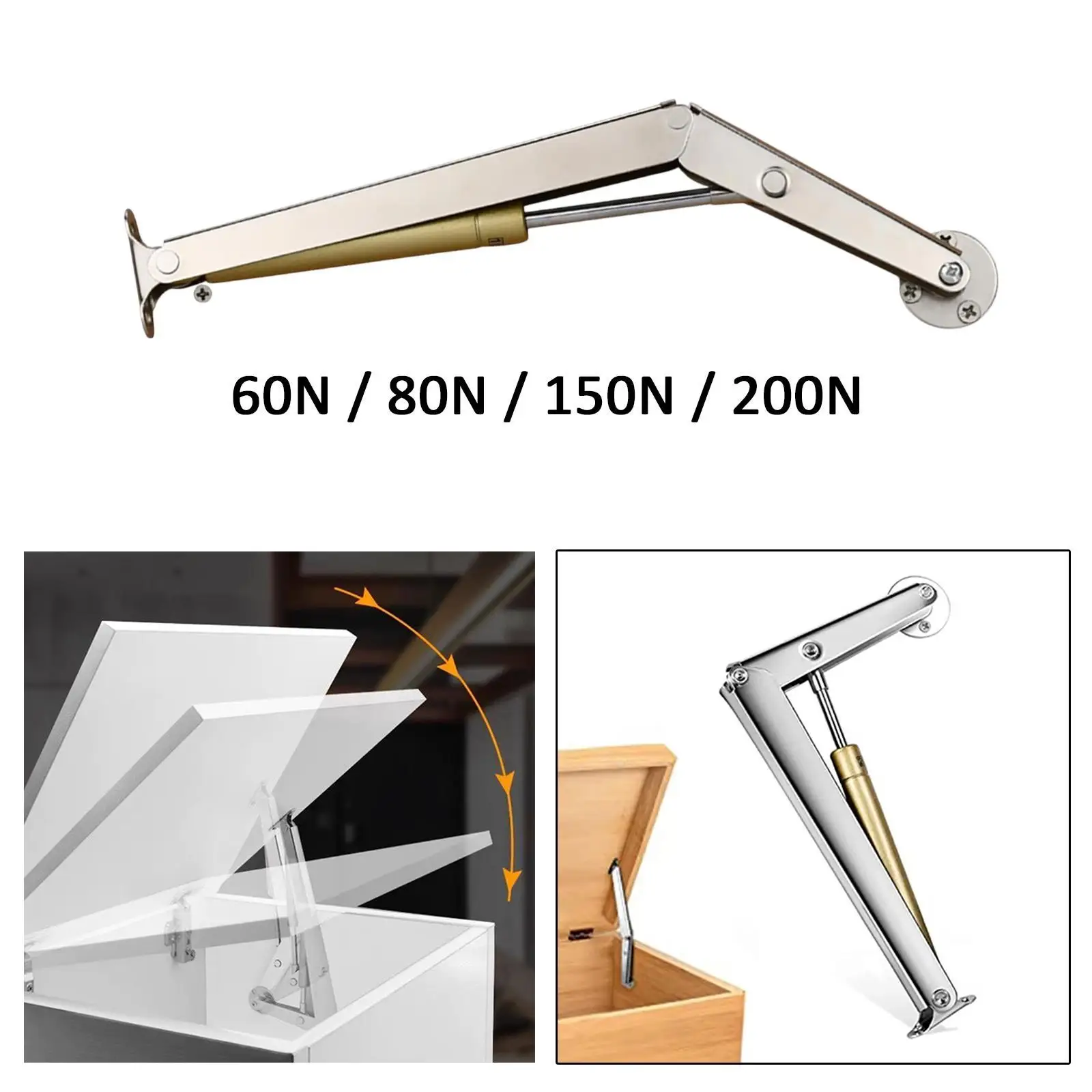 

Петли для поддержки крышки Пневматические подъемники крышки Газовые стойки для шкафа-кровати