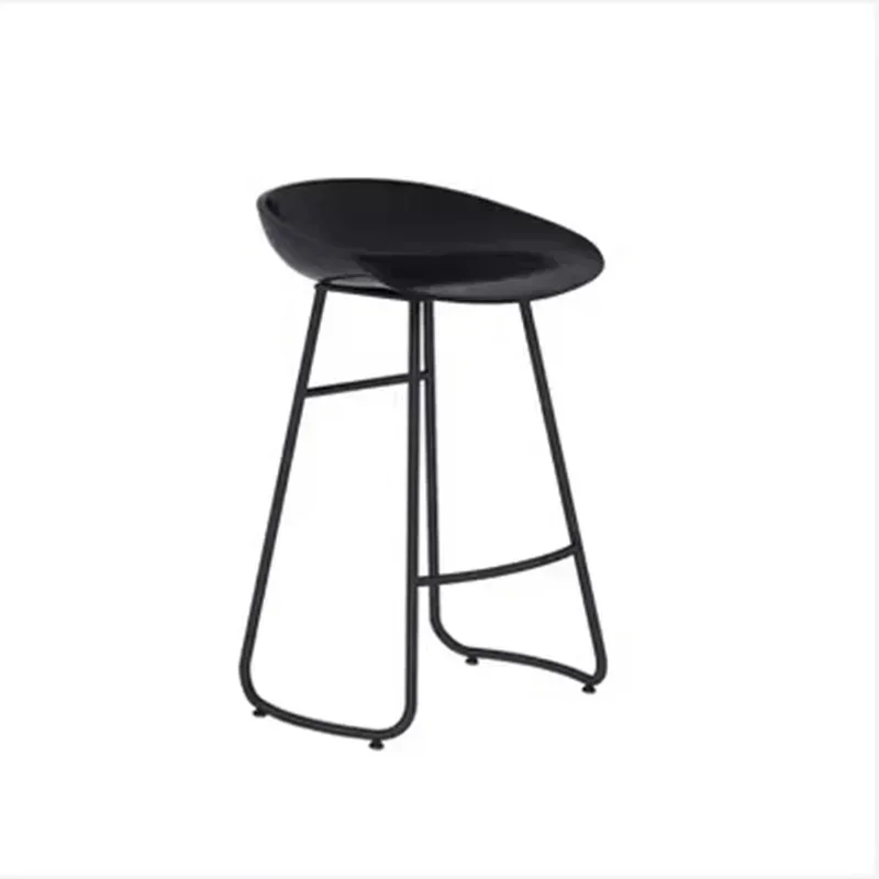 Taburete de Bar de Diseño Nórdico Simple y Elegante para Cocina, Isla, Tocador y Belleza - Mueble Alto para Cocina