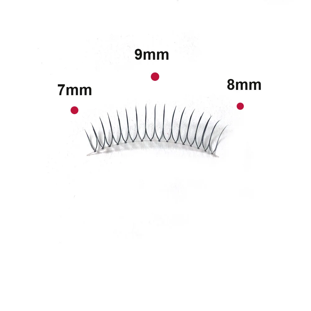 ICYCHEER K-pop Wimpern Koreanische Mädchen Fee Falsche Wimpern Verlängerung Leichte, Weiche Unsichtbare Band Wimpern Kosmetik Werkzeuge