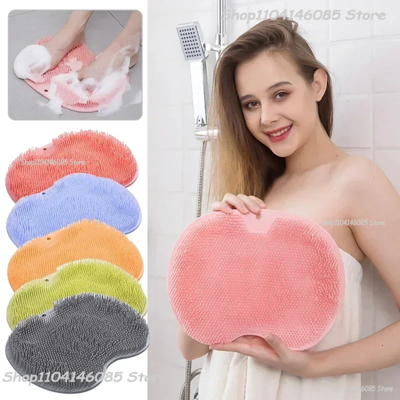 Anti-slip Shower Foot Scrub Massager - Anti-slip, Easy To Clean, Enhanced Exfoliation and Relaxation Bathroom Massage Pad