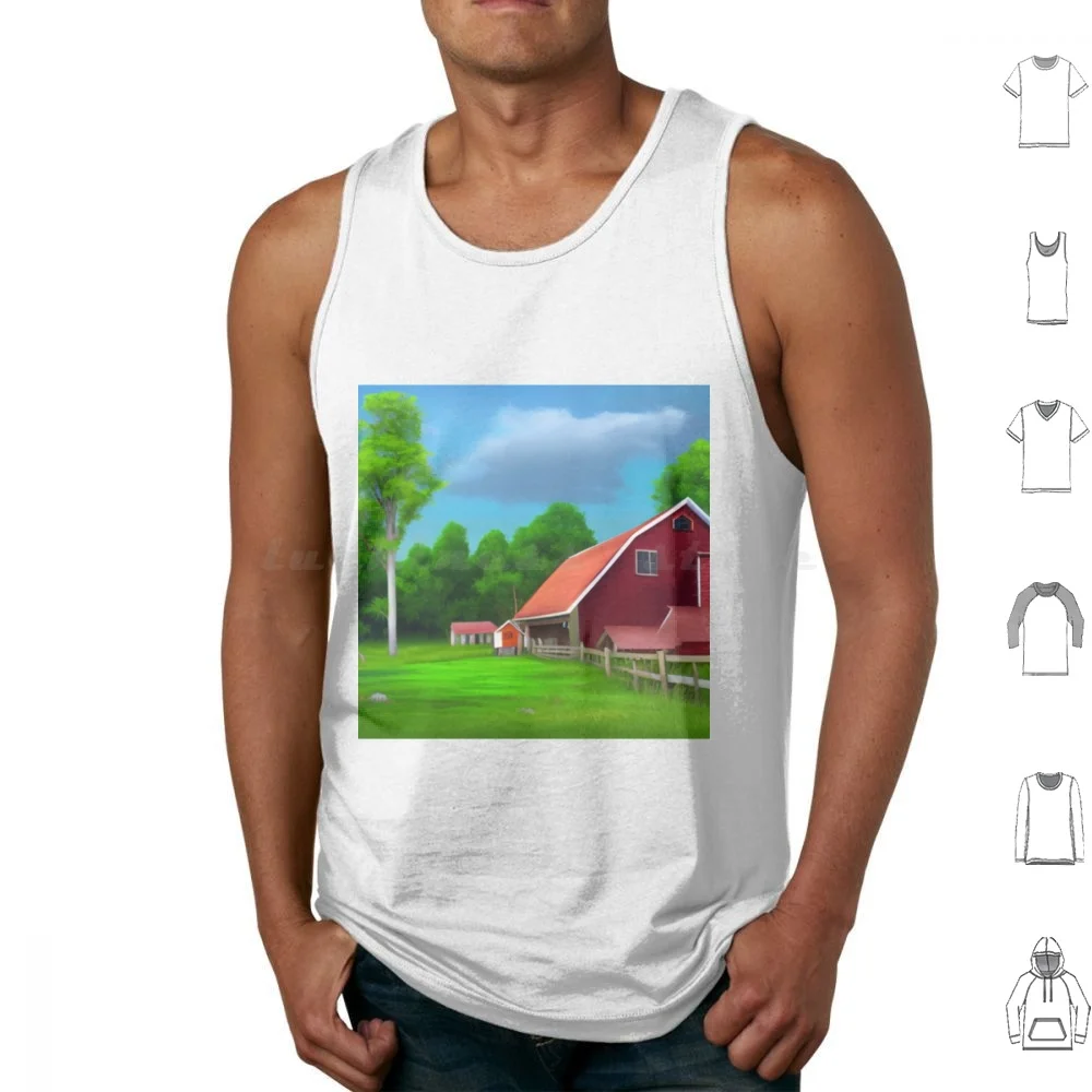 Nifty Farm Tank Tops Vest Sleeveless Chill Vibes Spooky Nifty Kiwi Skeleton Inside The Vector Monster Retro Ghost Vintage