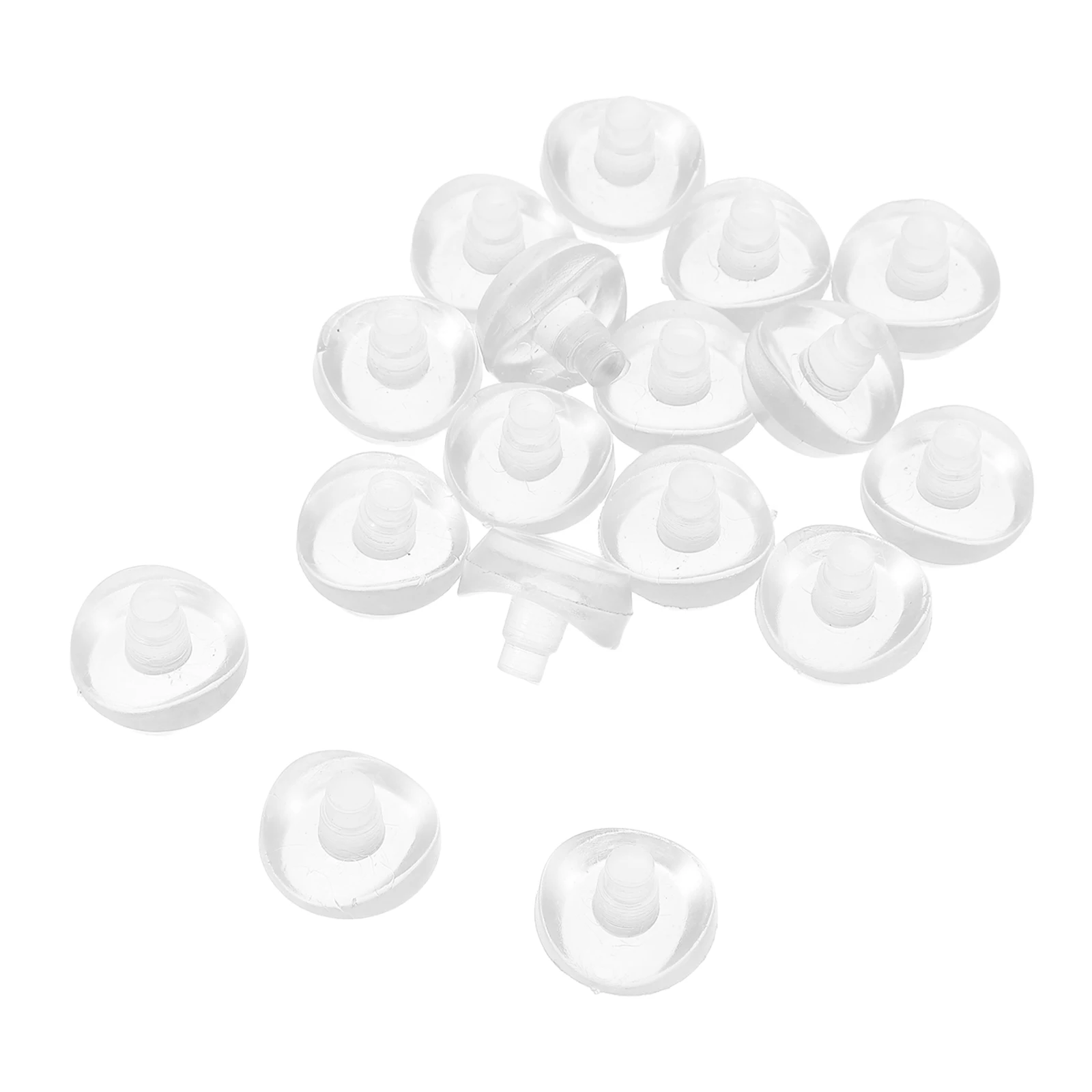 

16pcs Nail-On Chair Leg Pads Anti-Slip Furniture Foot Protectors Table Couch Floor Durable U-Shaped Covers Home Office Furniture