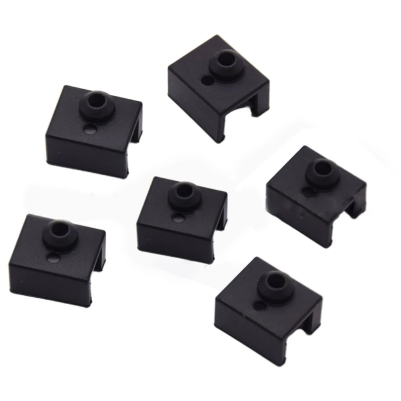 3d impressora de extremidade quente calefator bloco meias para caso para ender 3 s1 pro ender 3 v2 extrusora bocal capa protetora silicone