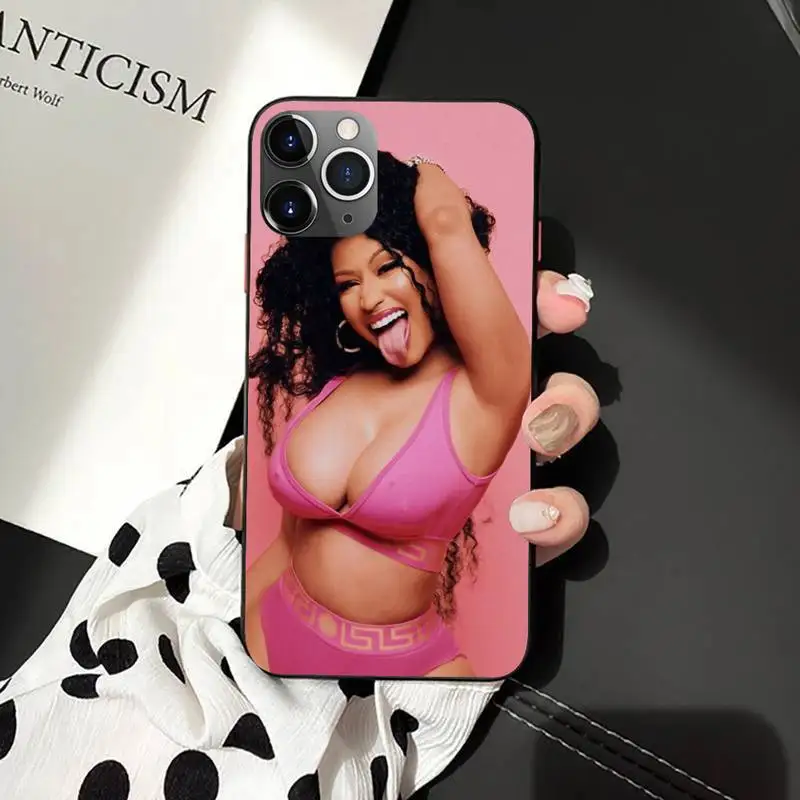 Nicki Minaj singer Phone Case For iPhone 11 12 Mini 13 14 Pro XS Max X 8 7 Plus SE XR Shell