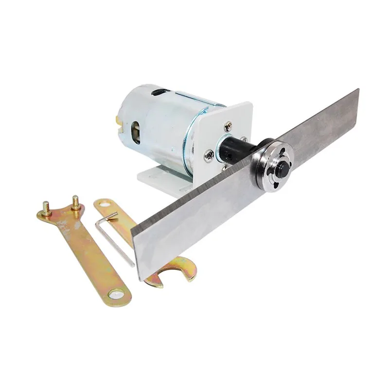 DIY Lawn Mower Set DC 12V 24V High Torque 895 Motor Manganese Steel Blade Garden Mowing Tools Mini Grass Cutting Machine Tool