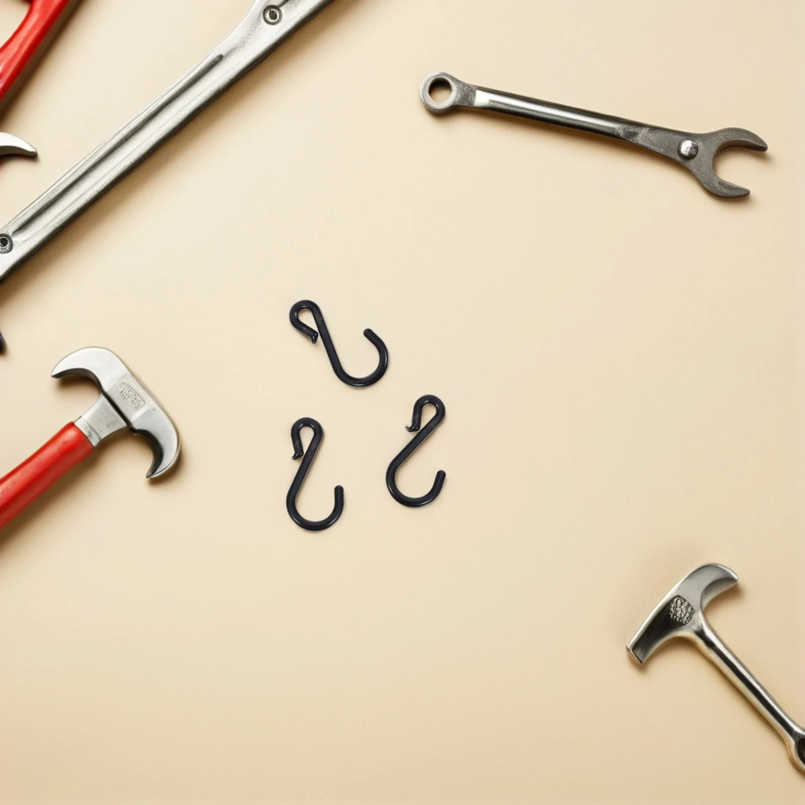 10 шт., защитная цепь, S-крючки, сверхмощный 6 мм