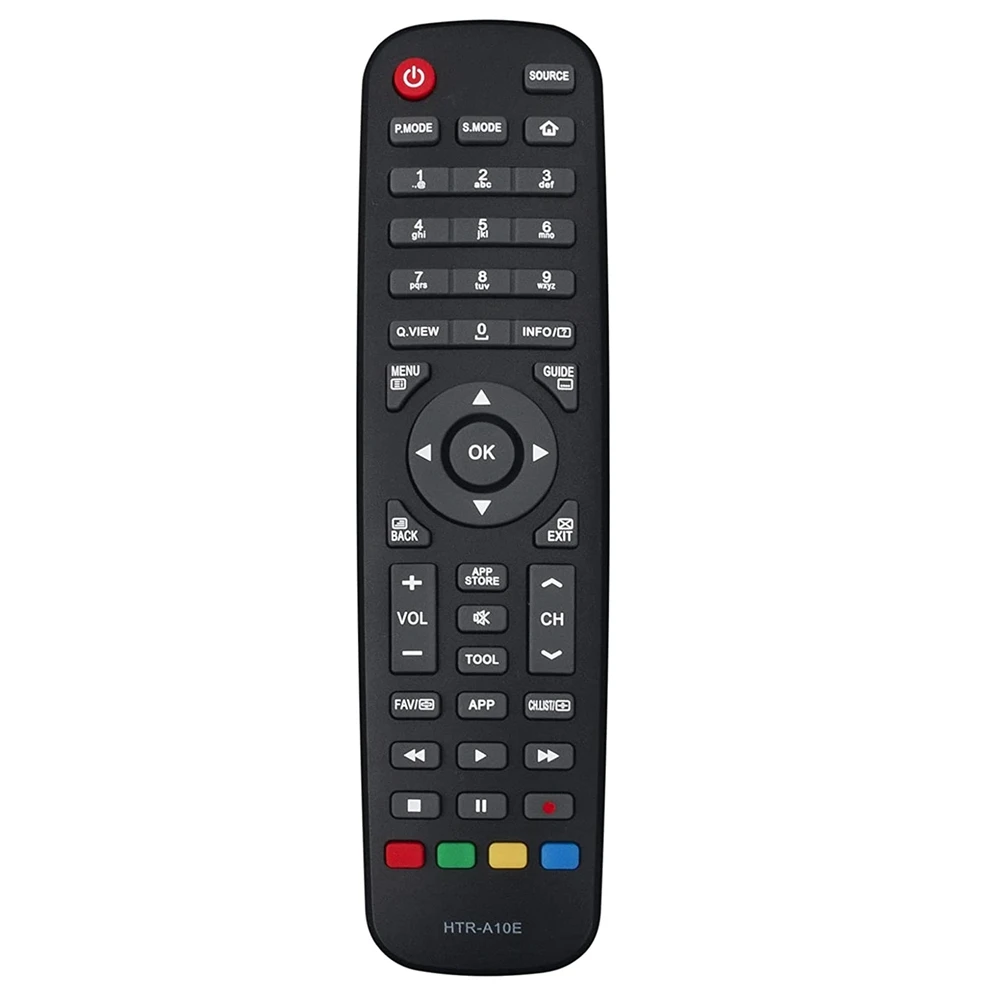 ABSQ-HTR-A10E Remote Control Replaced for Haier TV LE24K6000S LE32K6000S LE32N1620W LE32N1620 LE40K6000SF LE43K6000SF