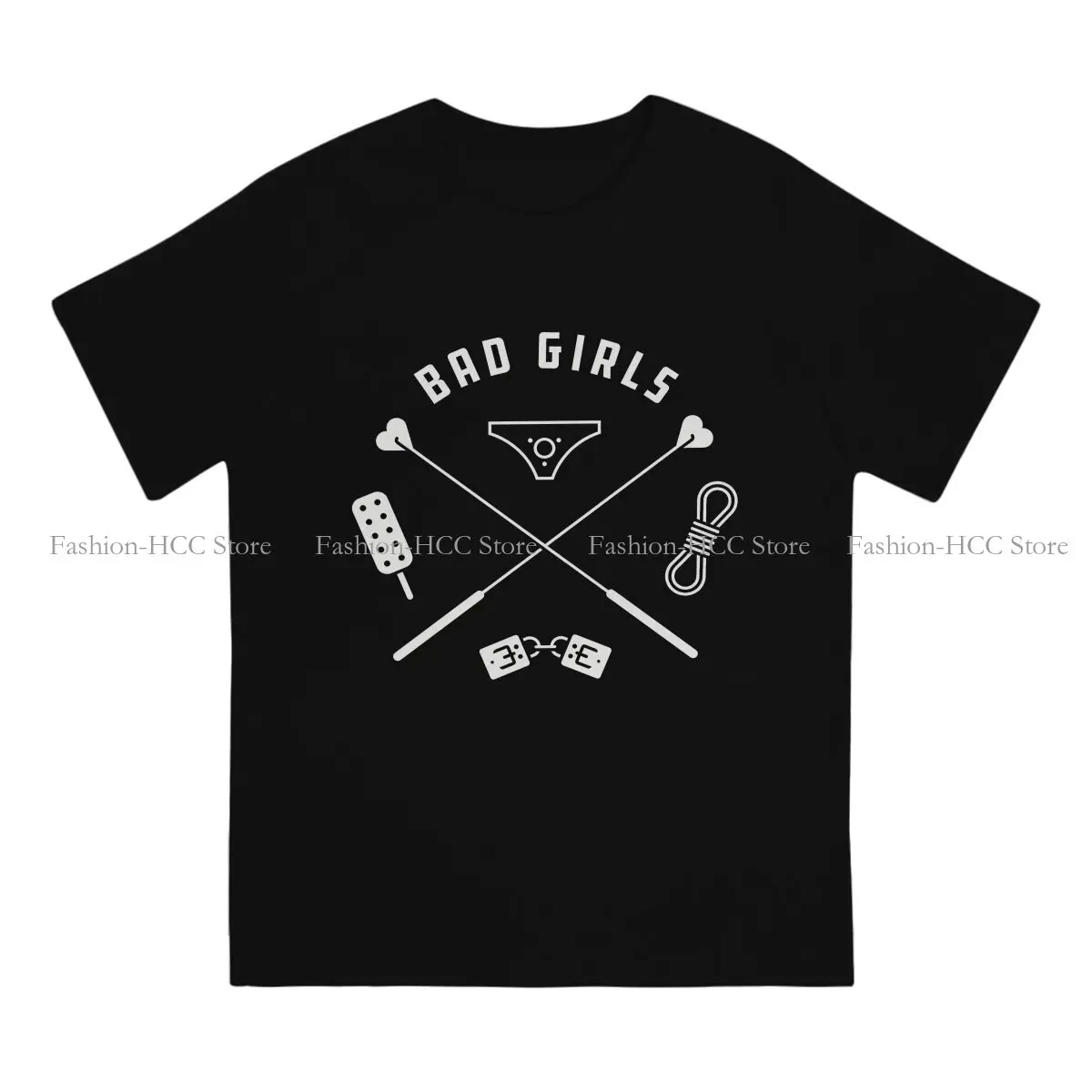 BDSM Bondage Discipline Dominance Submission TShirt for Men Bad Girls Squad Soft Casual Sweatshirts T Shirt High Quality Trendy