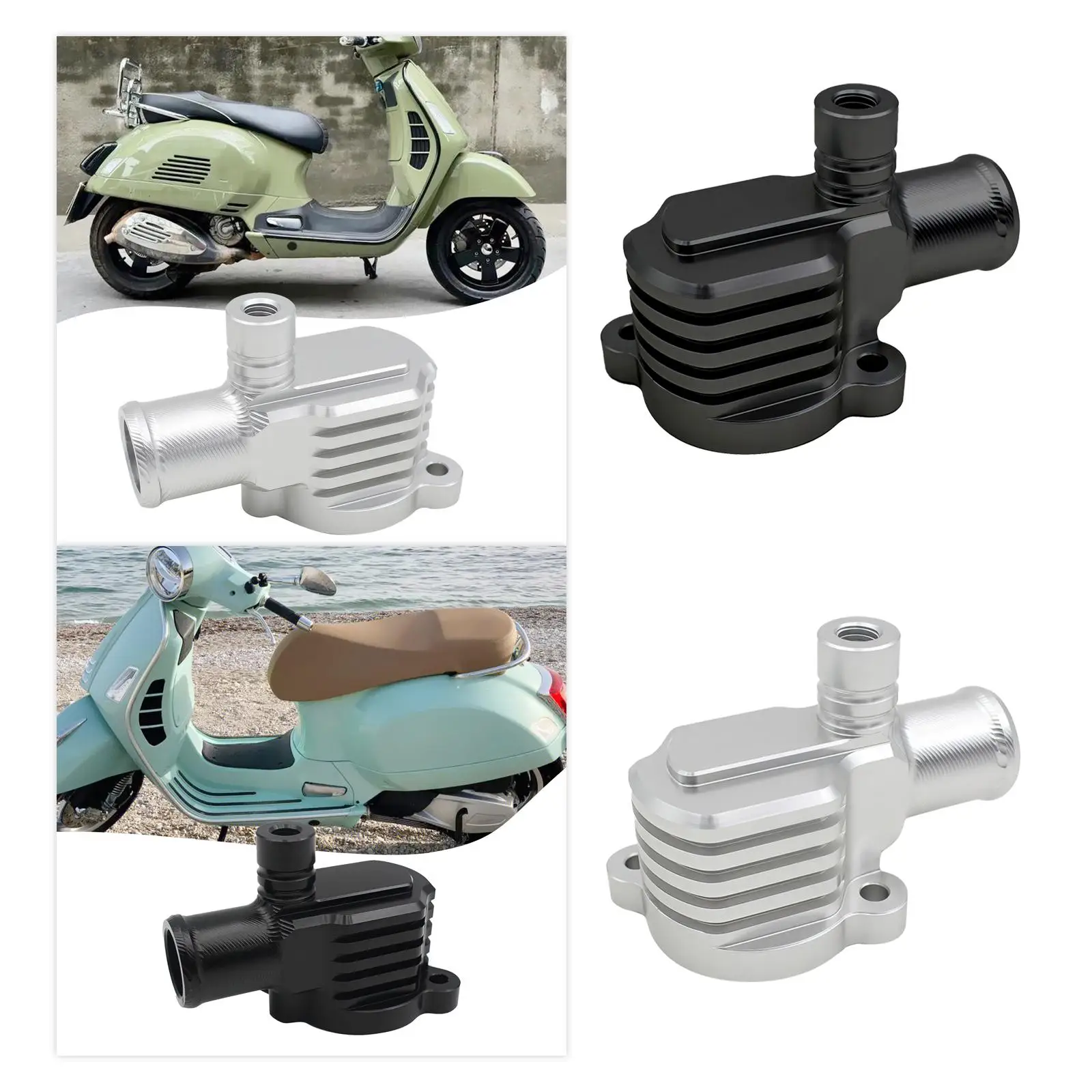 

Motorcycle Thermostat Cover Cooling System Accessories Replaces Spare Easy Installation Assembly Zapm45200 for Piaggio