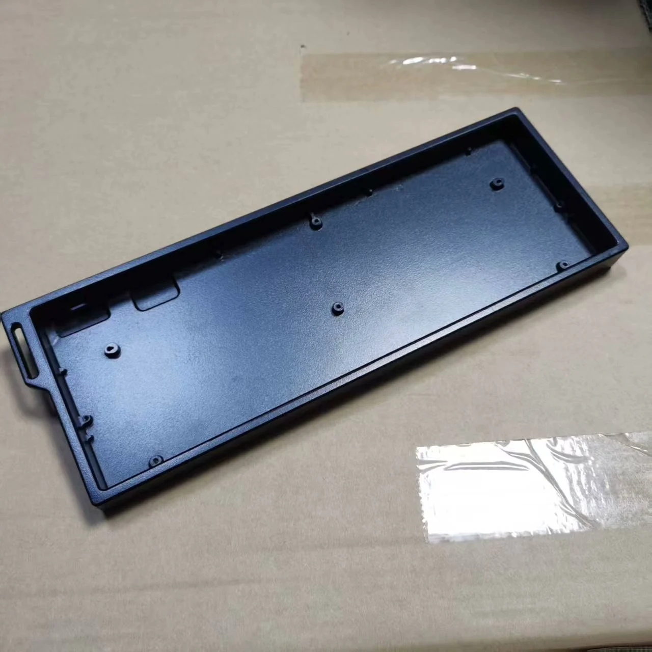 GH60 holes keyboard metal case CNC Alumium frame 61 63 64 keys wooting60HE MADE60 H60 layout