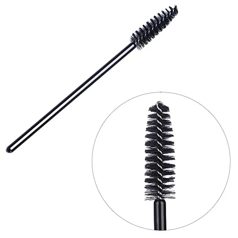 Brosses à Cils de Poulet, Outils d'Extension, Brosses à Mascara, Applicateur, Bobines, Outils de Maquillage, 50 Pièces