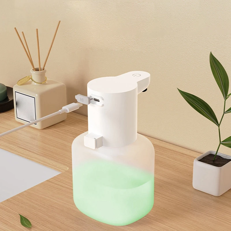 Automatic Sensor Soap Dispenser Foam Cell Phone Washer Wall-Mounted Large Capacity Hand Soap Dispenser Cell Phone Washer