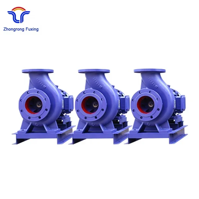 ISW hot water circulation horizontal pipeline pump Single-stage single-suction centrifugal pump Horizontal pipeline pump