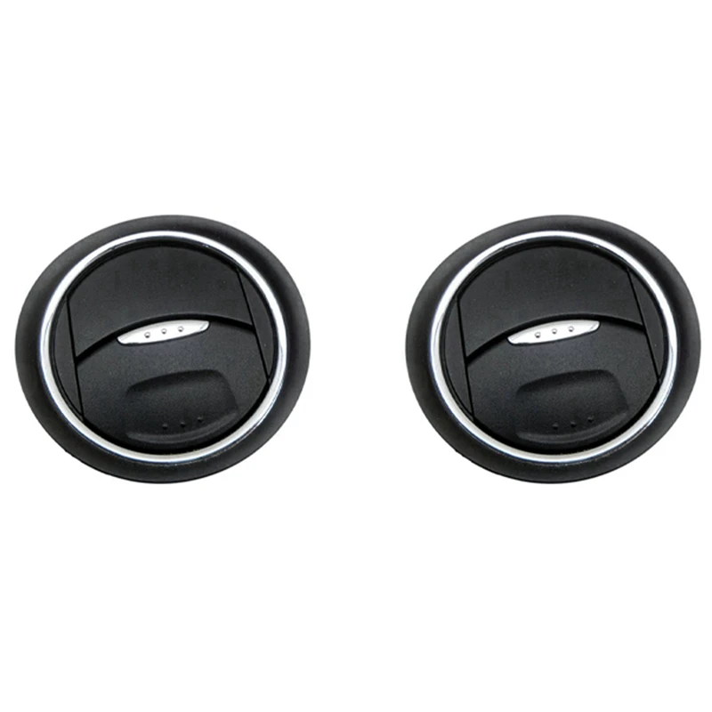 2X Dashboard Air Vent Round Air Conditioning Air Outlet Grille For Ford Mondeo Galaxy S-Max 6M21U018B09ADW