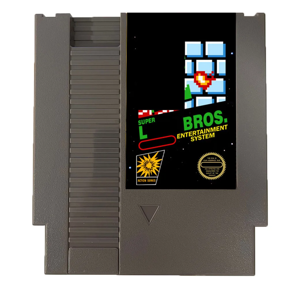 Super Lui Bros NES Rom Hack - 8 Bit 72 Pins Game Card PAl/NTSC USA Version Game Cartridge For NES Classic Console - ENGLISH