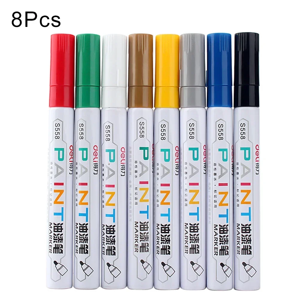 INJORA 2PCS RC Car Tire Paint Marker Drawing Pen Tool for RC Car Crawler Axial SCX10 TRX4 TRX6 Redcat Gen8