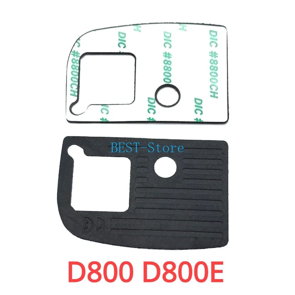 1x novo para nikon d800 d800e d810 corpo inferior decoração tampa de couro de borracha + fita adesiva acessórios de reparo da câmera