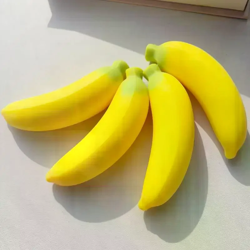Brinquedo de Banana Macio e de - Baby Food Banana avaliação e preço
