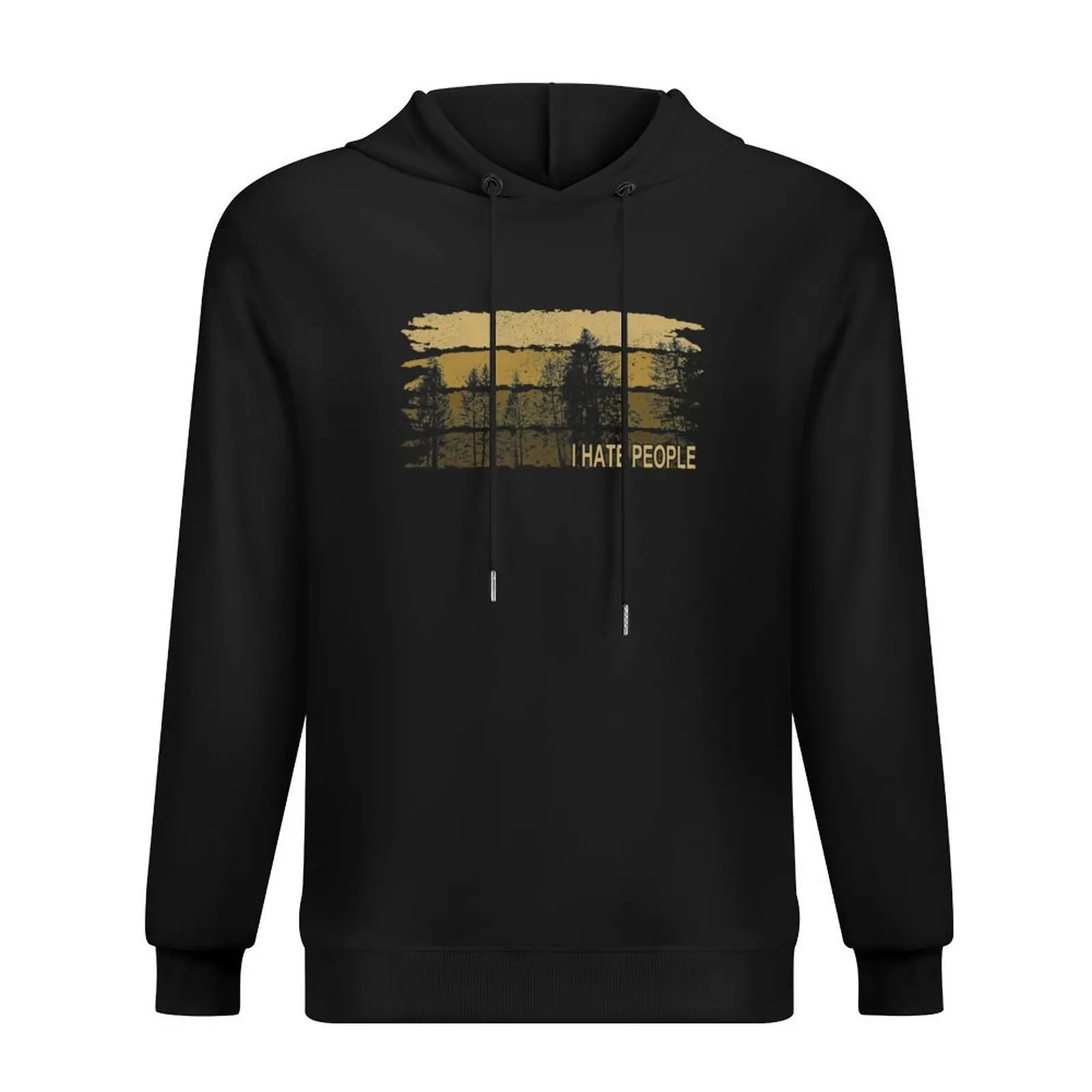 

I Hate People I Forest Nature Sarcasm Camping Hoodie men wear autumn jacket men autumn clothes korean style clothes tracksuit