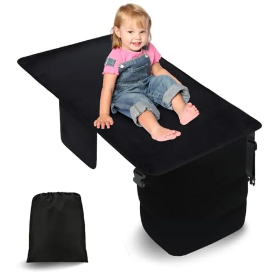 Toddler Airplane Bed Airplane Seat Extender Easy to Install for Airplane Train Cars Airplane Travel Essentials Foot Rest Cushio