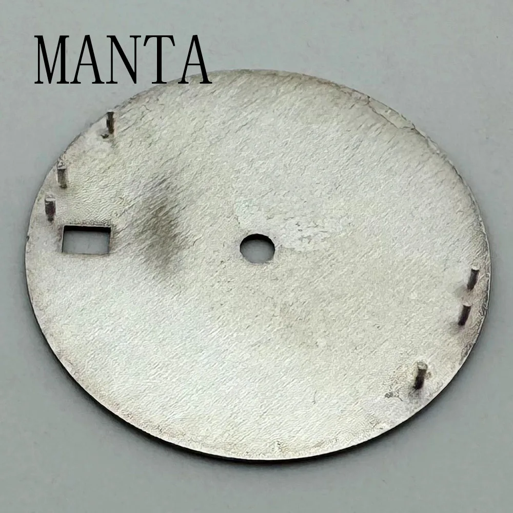 MANTA 28,5 mm steriele wijzerplaat lichtgevende pasvorm NH35 beweging 3 uur kroon 3,8 0 uur kroon horlogeonderdelen