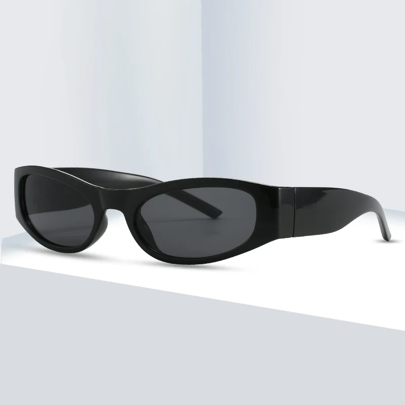Small Frame Y2K Sunglasses Men Ins Personality Brand Designer Square Sun Glasses Women Futuristic Style Cycling Eyewear Christma