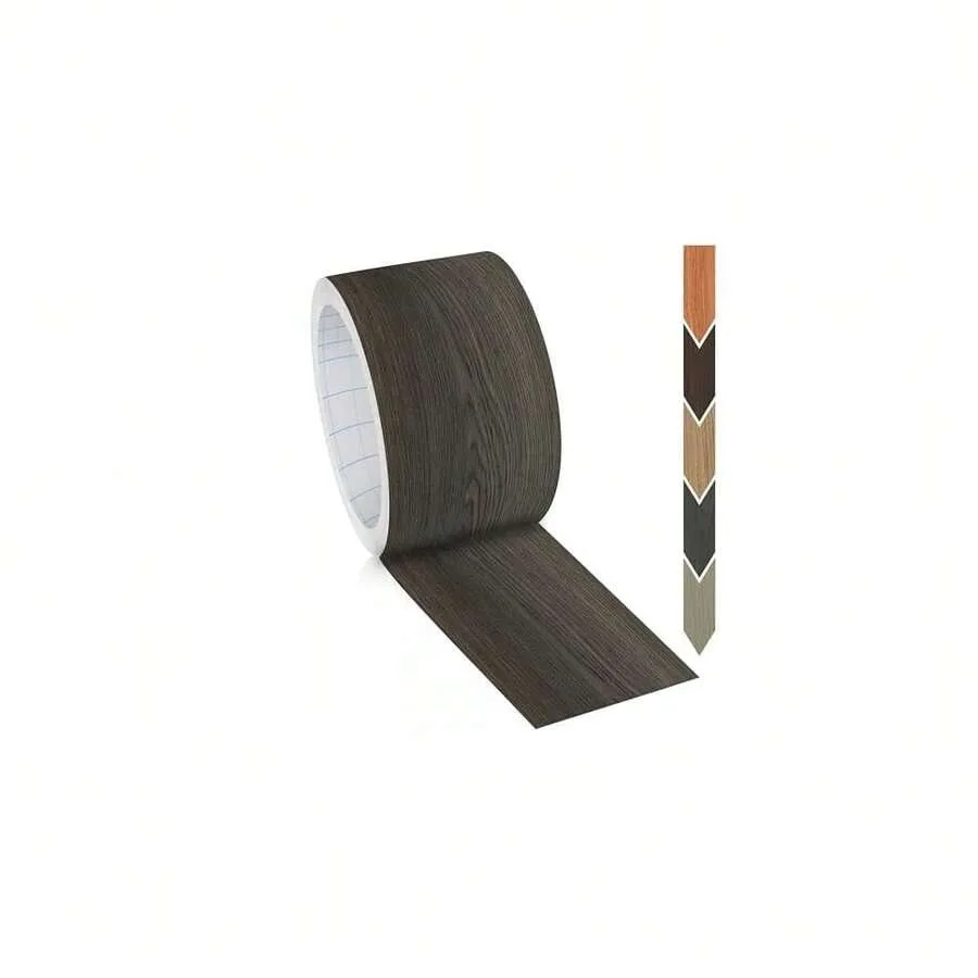 

Black Walnut Wallpaper 2.4 Inch X 25ft Se- Adhesive Wood Grain Repair Tape Black Walnut Repair Patch For Tables Chairs Baseboar