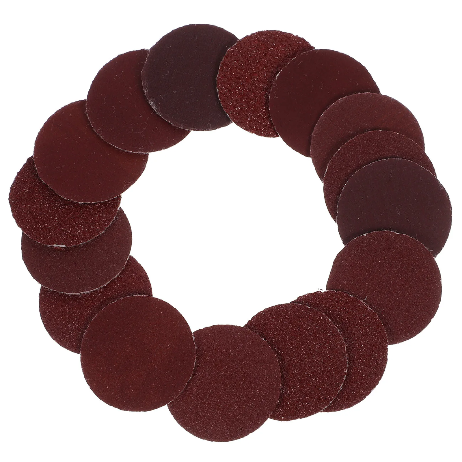 160 discos de lixa redondos dos pces óxido de alumínio moagem grossa rebarbação almofadas de lixa autoadesivas para lixadeiras elétricas