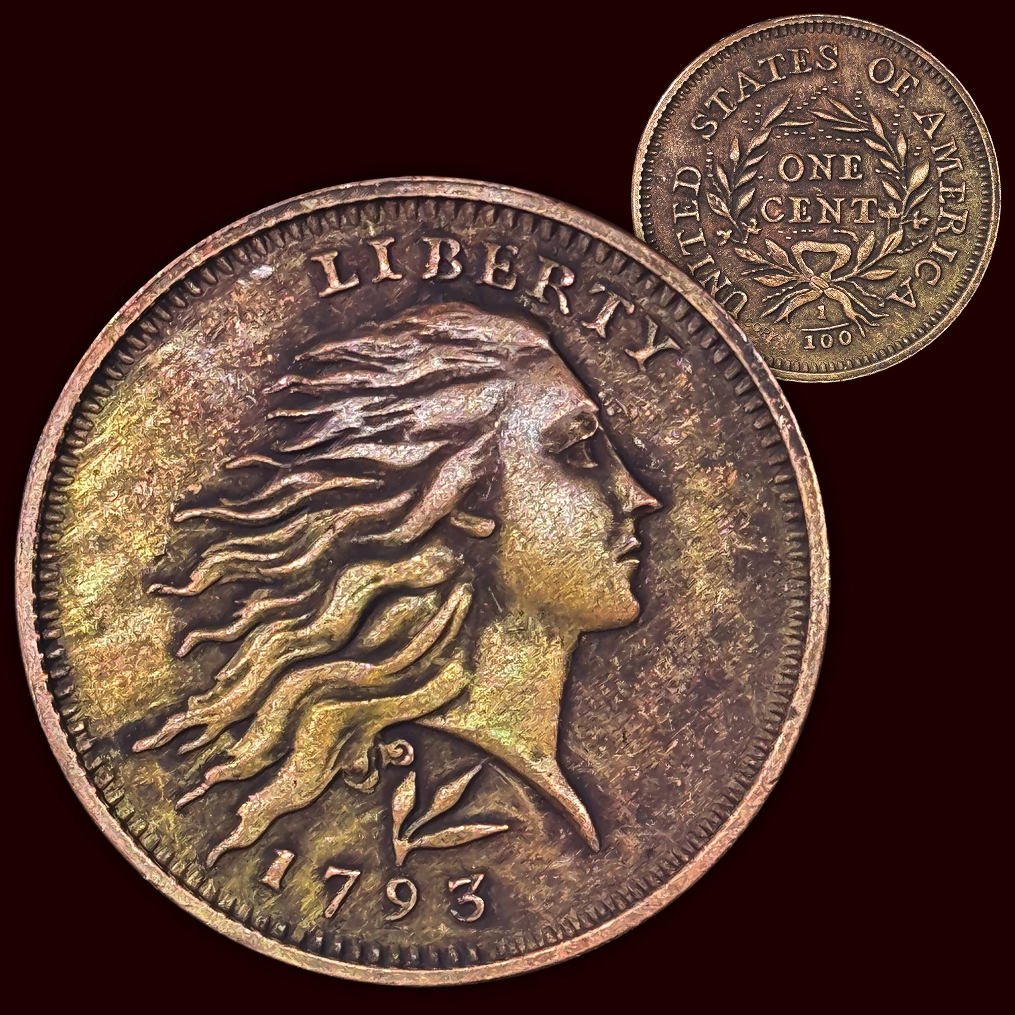 США 1793, элегантная длинная статуя Свободы, античная копия памятной монеты, домашний декор, принадлежности для изготовления ювелирных изделий, праздничный подарок США 1793, элегантная длинная статуя Свободы, античная копия памятной монеты, домашний декор, принадлежности для изготовления ювелирных изделий, праздничный подарок