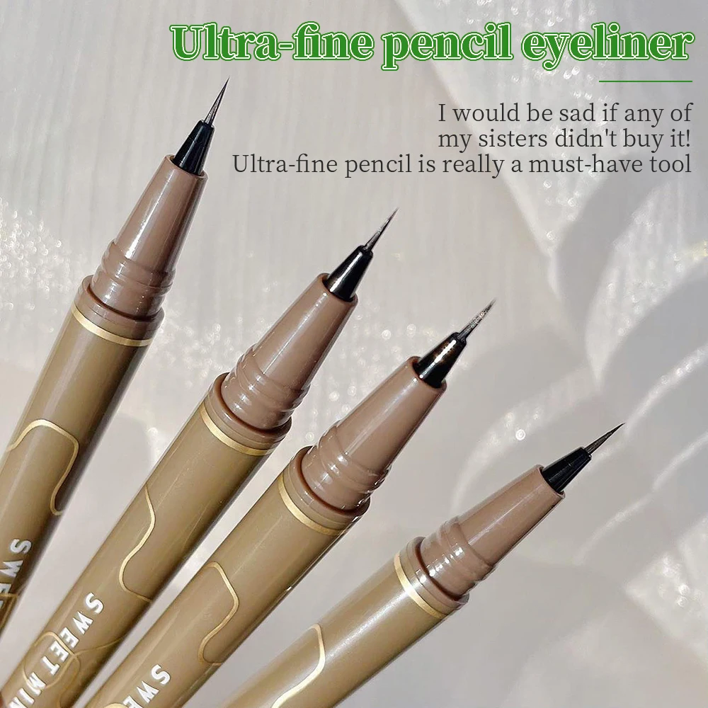 Penna per Eyeliner impermeabile penna per Eyeliner ultrasottile matita per occhi liscia ad asciugatura rapida per uno scopo speciale penna per ciglia A lunga durata