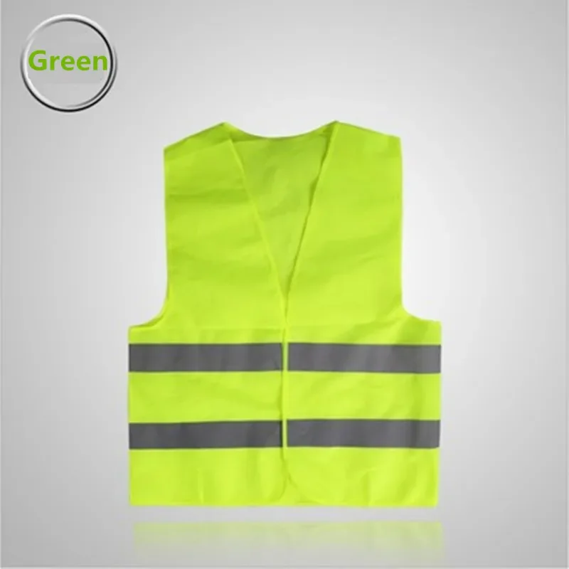 Plus Size Reflective Vest Working Clothes High Visibility Day Night Warning Safety Vest Traffic Construction Safety Clothing