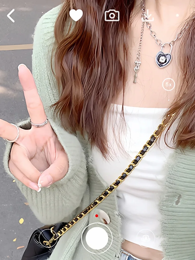 

Thickened Four Strips Soft Cozy V-neck Button Long Sleeve Knitted Sweater Cardigan Sweet Bull Horn Pattern Casual Commute Style