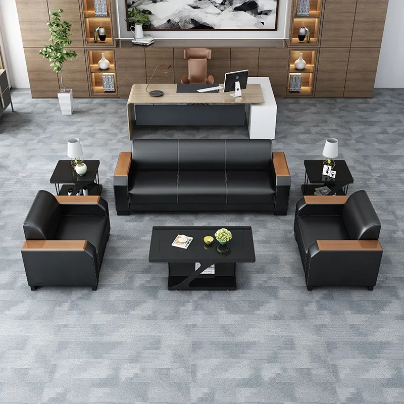 Modern Couch Loveseat Combo Furniture Living Room Chair Sectional Sofa for the Room L Shaped Sofa Faux Leather Couches Armchairs