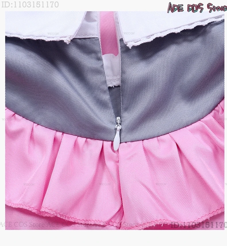 Darling Dance Dive Mikku Kiritani Haruka Hanasato Minori Cosplay Costume Project Sekai Colorful Stage Pink Dress Girl Clothing