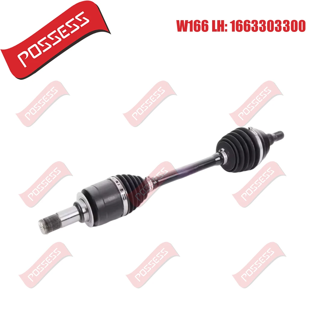 Front Axle Drive Shaft Assembly With Constant Velocity Universal Joint For Mercedes-Benz M-Class GLE GL GLS W166 X166 C292